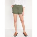 High-Waisted OGC Pull-On Chino Shorts for Women -- 3.5-inch inseam