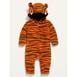 Unisex Tiger Costume Hooded One-Piece for Baby