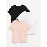Unisex Solid T-Shirt 3-Pack for Toddler