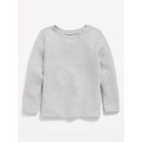 Unisex Solid Long-Sleeve Thermal-Knit T-Shirt for Toddler