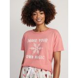 Matching Holiday Graphic Easy T-Shirt for Women