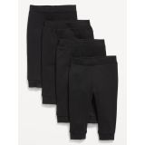 Unisex Soft-Knit Pull-On Pants 4-Pack for Baby