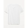 Soft-Washed Short-Sleeve Henley T-Shirt