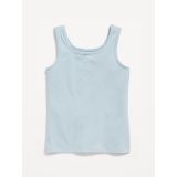 Solid Fitted Tank Top for Girls Hot Deal