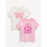 Unisex Graphic T-Shirt 2-Pack for Toddler Hot Deal