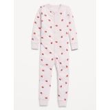 Unisex 2-Way-Zip Printed Pajama One-Piece for Toddler & Baby Hot Deal