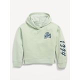 Long-Sleeve Logo-Graphic Pullover Hoodie for Girls