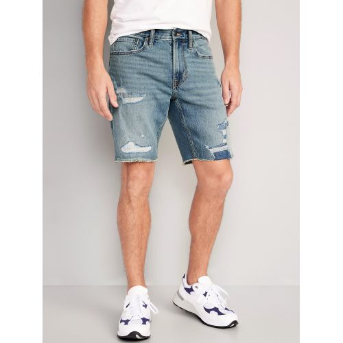 올드네이비 Slim Built-In Flex Cut-Off Jean Shorts -- 9.5-inch inseam