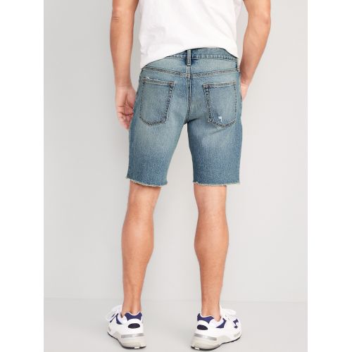올드네이비 Slim Built-In Flex Cut-Off Jean Shorts -- 9.5-inch inseam