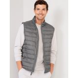 Water-Resistant Narrow-Channel Puffer Vest for Men