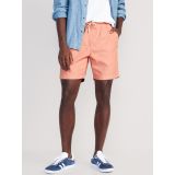 Linen-Blend Jogger Shorts for Men -- 7-inch inseam