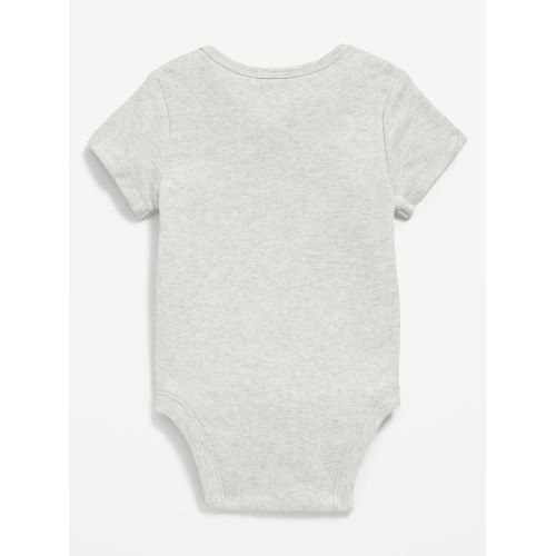 올드네이비 Unisex Short-Sleeve Graphic Bodysuit for Baby