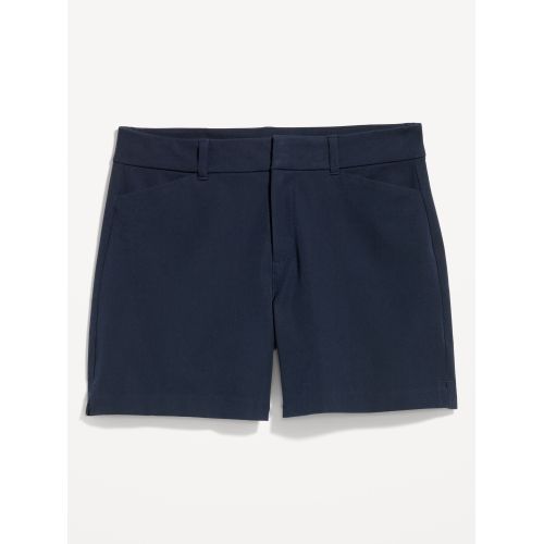올드네이비 High-Waisted Pixie Trouser Shorts -- 5-inch inseam