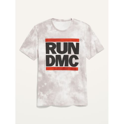 올드네이비 RUN DMC Tie-Dye Gender-Neutral Graphic T-Shirt for Adults