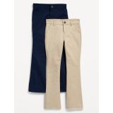 School Uniform Boot-Cut Pants 2-Pack for Girls