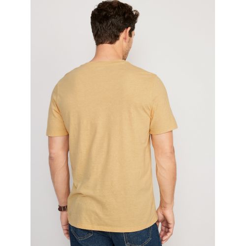 올드네이비 Soft-Washed Short-Sleeve Henley T-Shirt