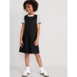Sleeveless School Uniform Dress for Girls