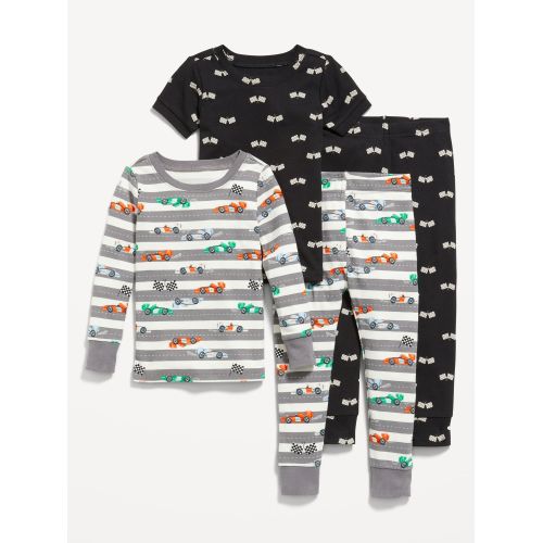 올드네이비 Unisex 4-Piece Snug-Fit Pajama Set for Toddler & Baby