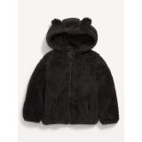 Unisex Critter Zip-Front Hooded Jacket for Toddler