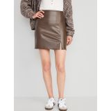 High-Waisted Mini Skirt