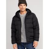 Hooded Quilted Puffer Jacket