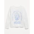 Long-Sleeve Graphic T-Shirt for Girls