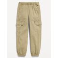 Twill Cargo Jogger Pants for Girls