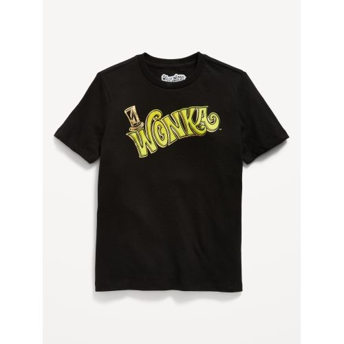 올드네이비 Willy Wonka Gender-Neutral Graphic T-Shirt for Kids