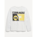Gender-Neutral Long-Sleeve Cobra Kai Graphic T-Shirt for Kids