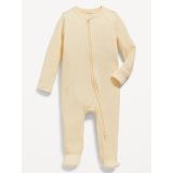 Unisex 2-Way-Zip Sleep & Play Footed One-Piece for Baby