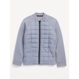 Dynamic Fleece Quilted Bomber Jacket for Boys