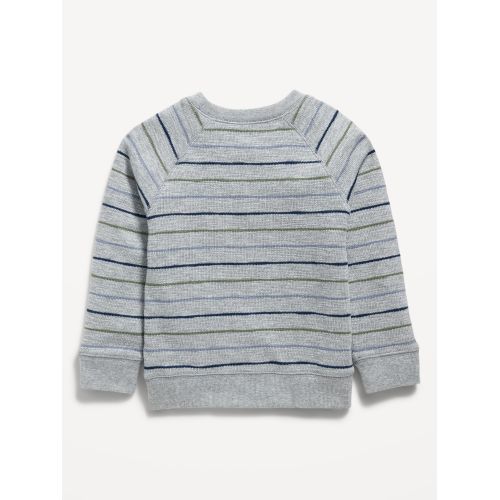 올드네이비 Cozy-Knit Pocket Striped Sweater for Toddler Boys