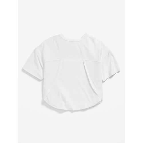 올드네이비 Cloud 94 Soft Go-Dry Cool Cropped T-Shirt for Girls