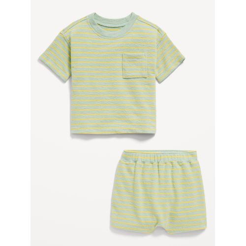 올드네이비 Short-Sleeve Pocket T-Shirt and Shorts Set for Baby