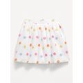 Embroidered Tulle Tutu Skirt for Toddler Girls