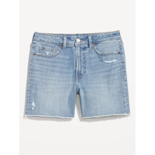 올드네이비 High-Waisted OG Jean Shorts -- 5-inch inseam