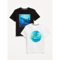 Short-Sleeve Graphic T-Shirt 2-Pack for Boys Hot Deal