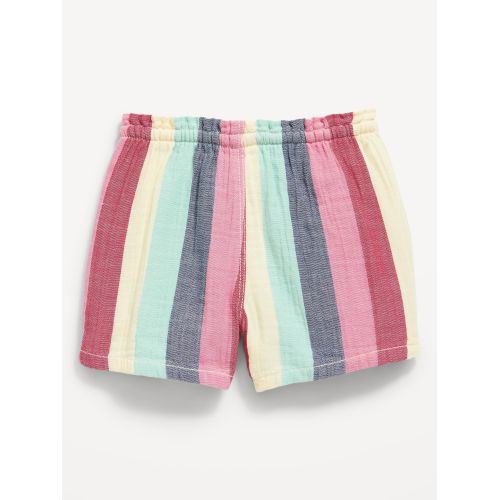 올드네이비 Printed Functional Drawstring Pull-On Shorts for Toddler Girls
