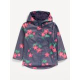 Water-Resistant Snap-Front Jacket for Girls