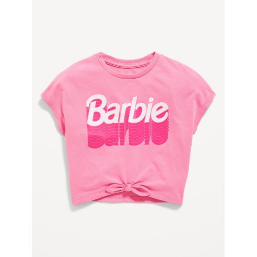 올드네이비 Barbie Graphic Tie-Knot T-Shirt for Toddler Girls