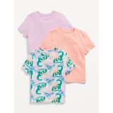Unisex Solid T-Shirt 3-Pack for Toddler