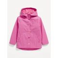 Water-Resistant Snap-Front Jacket for Girls