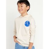Long-Sleeve Jersey-Knit Graphic Hooded T-Shirt for Boys