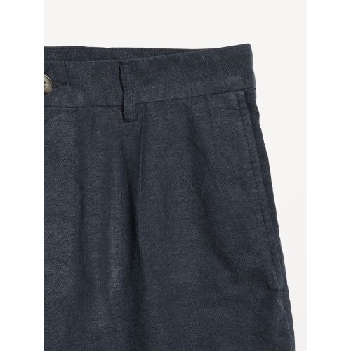 올드네이비 Slim Linen-Blend Chino Shorts -- 7-inch inseam Hot Deal