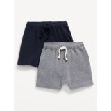Thermal-Knit Pull-On Shorts 2-Pack for Baby