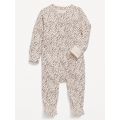 Unisex Sleep & Play 2-Way-Zip Footed One-Piece for Baby