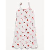 Sleeveless Printed Nightgown for Girls Hot Deal