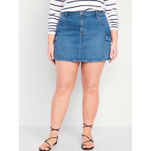 올드네이비 Mid-Rise OG Jean Mini Skirt