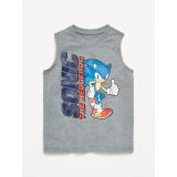 Sonic The Hedgehog Gender-Neutral Graphic Tank Top for Kids