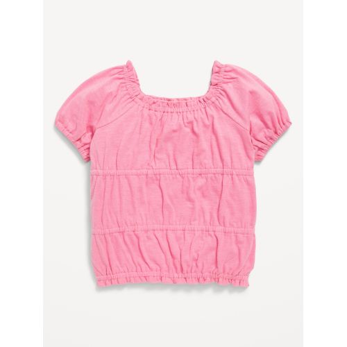 올드네이비 Puff-Sleeve Smocked Top for Toddler Girls
